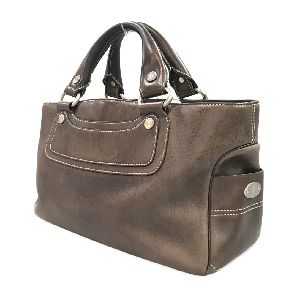 Celine Boogie Brown handles Bag stitching rolled